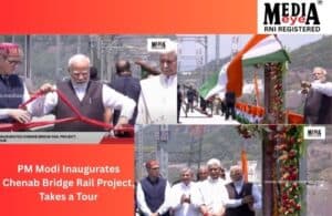PM Modi Inaugurates Chenab Bridge Rail Project, Takes a Tour