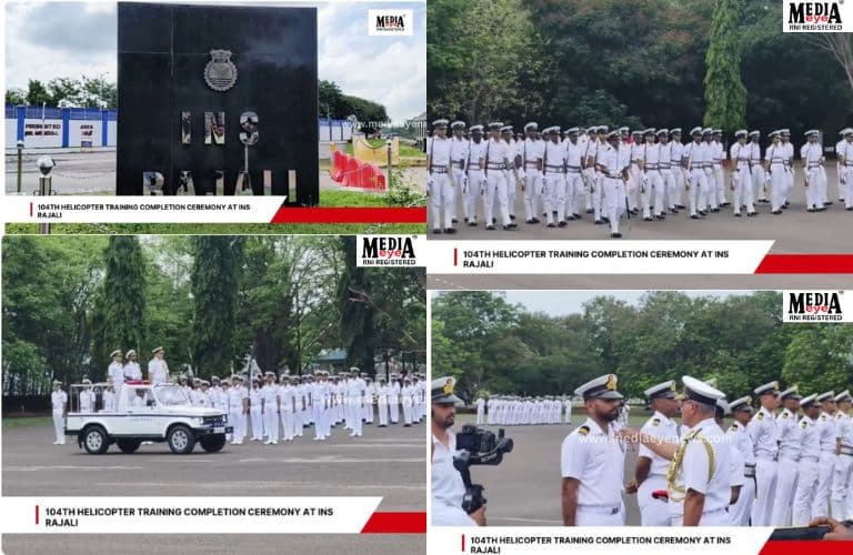 104th Helicopter Training Completion Ceremony at INS Rajali
