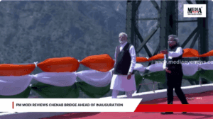 PM Modi Reviews Chenab Bridge Ahead of Inauguration