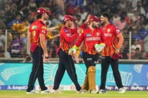 IPL 2025: Suryakumar, Tilak and Naman’s Knock Propel Mumbai Indians to 203/6 Against Punjab Kings