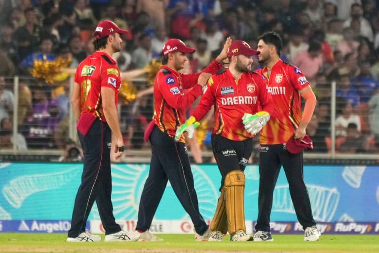 IPL 2025: Suryakumar, Tilak and Naman's Knock Propel Mumbai Indians to 203/6 Against Punjab Kings