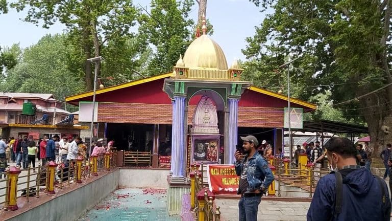 Unfazed By Terror Threat, Devotees Flock To Mata Kheer Bhawani Mela in Kashmir