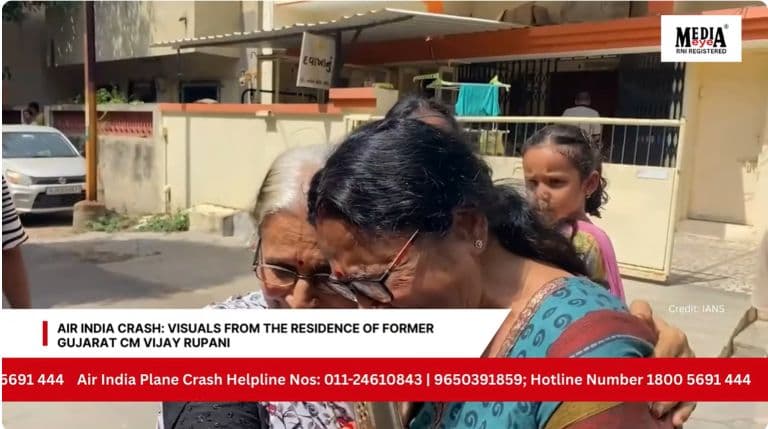 Air India Crash: Visuals From The Residence Of Former Gujarat CM Vijay Rupani