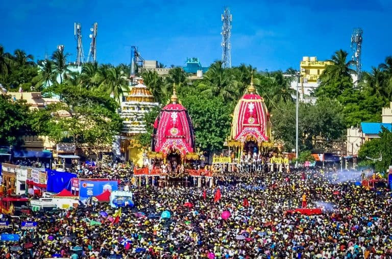 World-Famous Puri Jagannath Rath Yatra Today