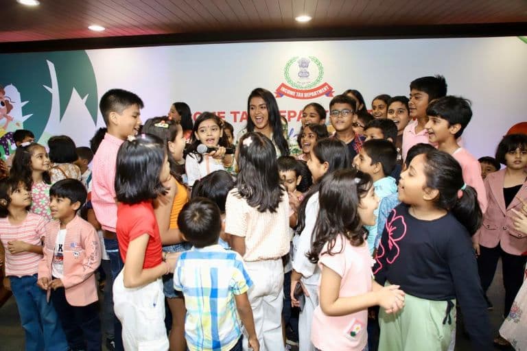 Children's Creativity Event To Commemorate Income Tax Day in Mumbai