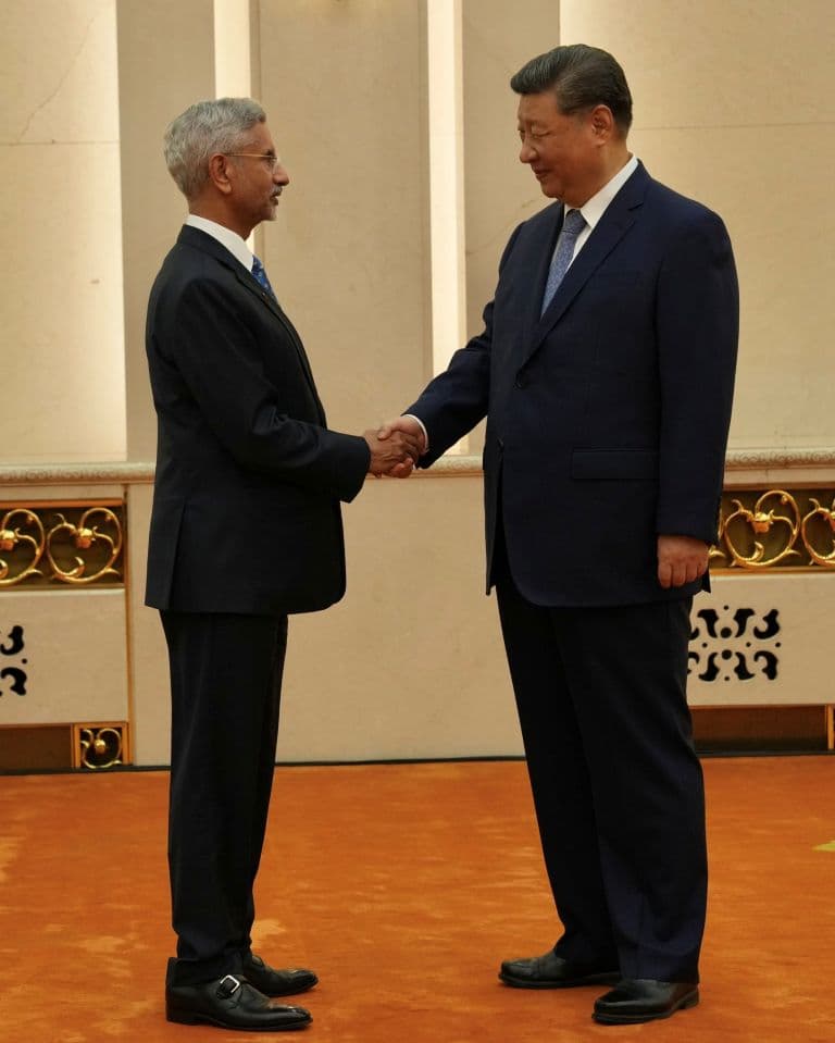 EAM Jaishankar Meets Chinese President Xi Jinping, Discusses India-China Ties