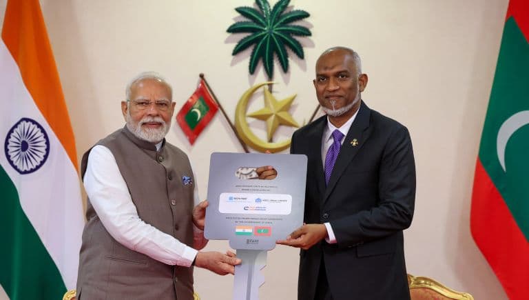 PM Modi, President Muizzu Sign Agreements; Further Strengthen Bilateral Ties Between India and Maldives: MEA