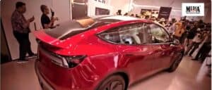 Watch Tesla’s First Showroom Opening in Mumbai