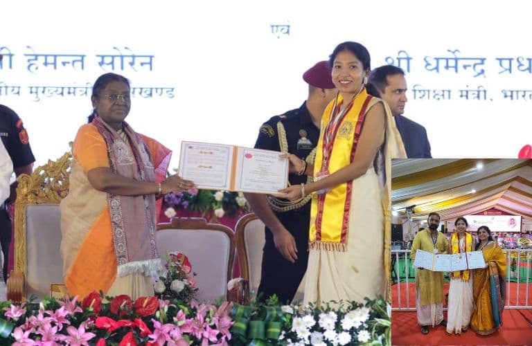 IIT-ISM’s 45th Convocation: President Murmu Urges Graduates to Lead with Empathy & Sustainability