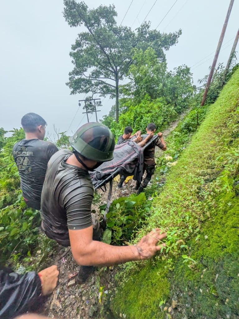 Indian Army’s White Knight Corps Leads Relief Ops in Vaishno Devi, Katra After Deadly Landslides