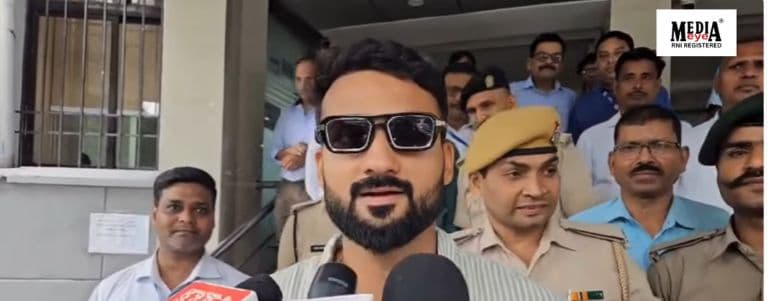 Cricketer Akash Deep Returns Home After England Tour