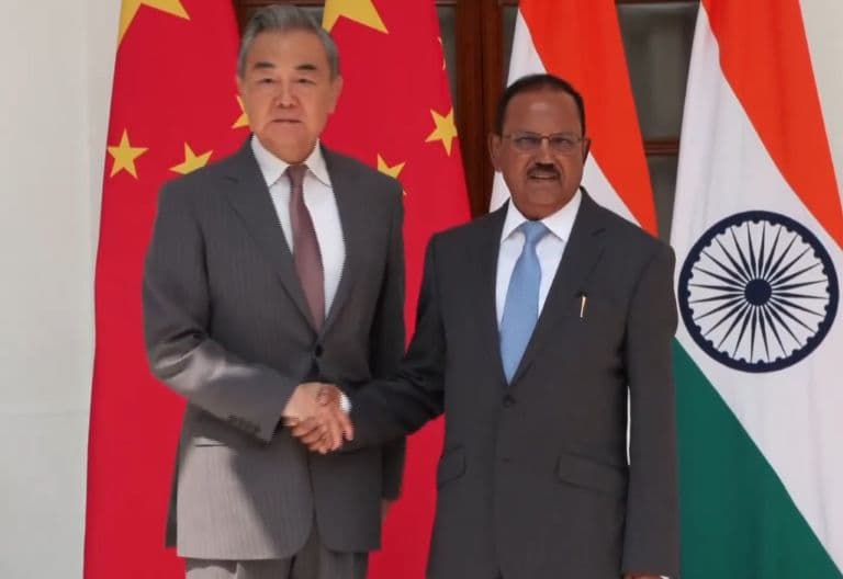 NSA Ajit Doval Meets Chinese Foreign Minister Wang Yi to Discuss Border Issues
