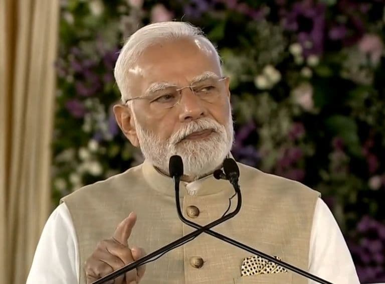 PM Modi Flags Off First 'Made in India' e-Vitara, To Be Exported to 100 Countries
