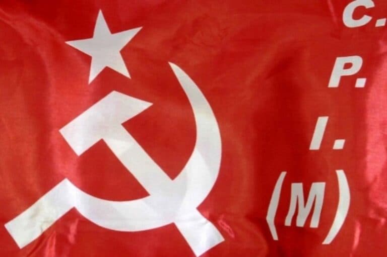 Kerala CPI(M) Demotes Panchayat President For Lighting Lamp Before 'Bharatamma' Image