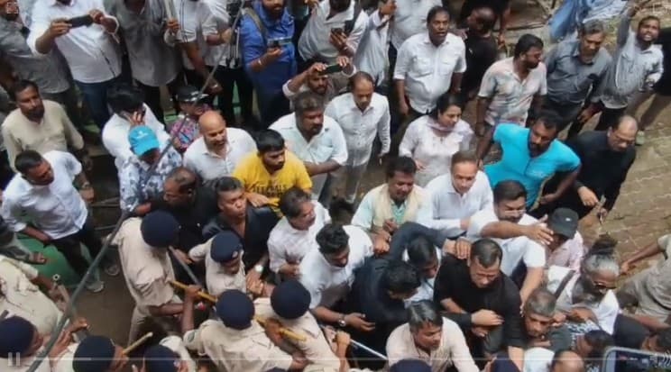 Protests Erupt in Goa Over Brutal Attack on Activist Rama Kankonkar; BJP Office Vandalised