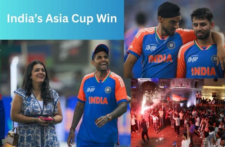 BCCI Celebrates India’s Asia Cup Triumph, Announces Rs 21 Cr Prize For Team and Staff