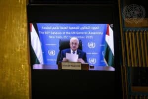 Palestine President Denounces Hamas, Offers to Work with Trump on Peace Plan