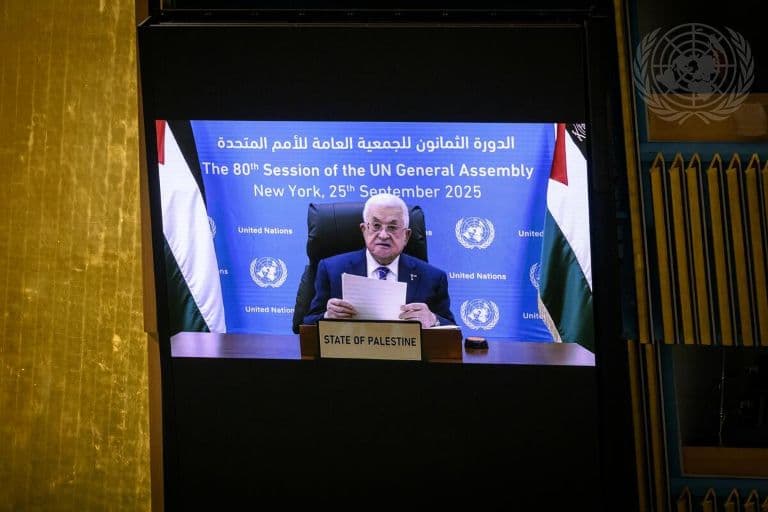 Palestine President Denounces Hamas, Offers to Work with Trump on Peace Plan