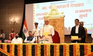 Acharya Devvrat Sworn in As Governor of Maharashtra, Takes Oath in Sanskrit