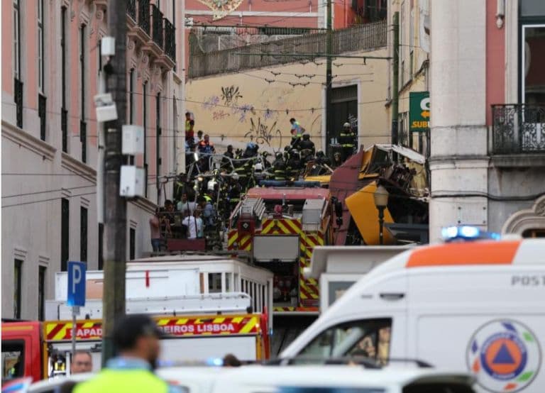 Lisbon's Gloria Funicular Derails, Leaving 15 Dead, 18 Injured