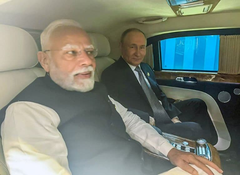 ‘PM Modi Takes Putin’s Car’ Becomes Top Trend on Chinese Social Media