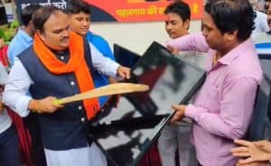 ‘Insult to Sindoor of Our Sisters’: Shiv Sena(UBT) Smashes TVs in Protest Against India-Pak Match