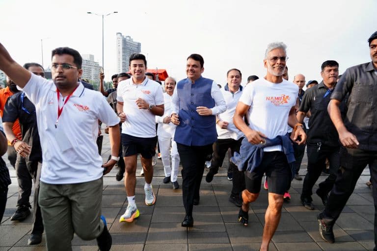'Namo Yuva Run': Tejasvi Surya, Milind Soman Push For Drug-Free, Fit India