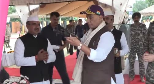 Any Misadventure in Sir Creek Will Invite Resounding Response: Defence Minister Singh Warns Pak
