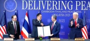 Cambodia, Thailand Sign Historic Peace Deal in Malaysia in Trump’s Presence