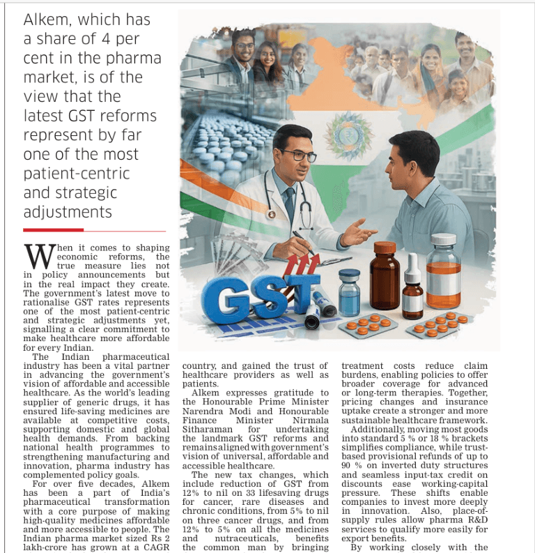 GST Rejig: Advancing Affordable Healthcare, Strengthening Access