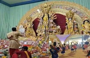 Bengali Dhak Drummers Add to Festive Spirit on Vijayadashmi