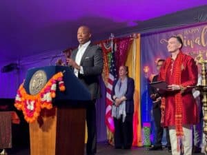 NYC Mayor Hosts Diwali Celebration, Lauds Indian Community’s Vibrant Contributions