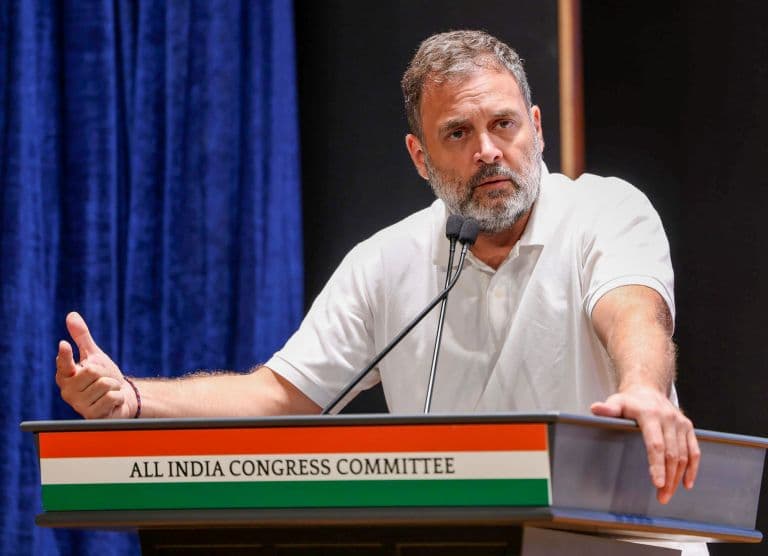 Rahul Gandhi Hits Out at Centre Over Trump's Latest Claim on Russian Oil