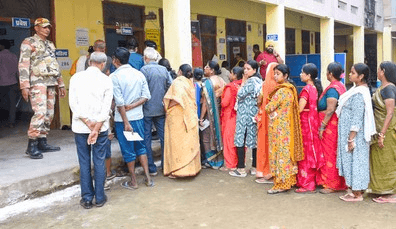 Bihar Assembly Elections: Polling Commences for Second Phase in 122 Seats