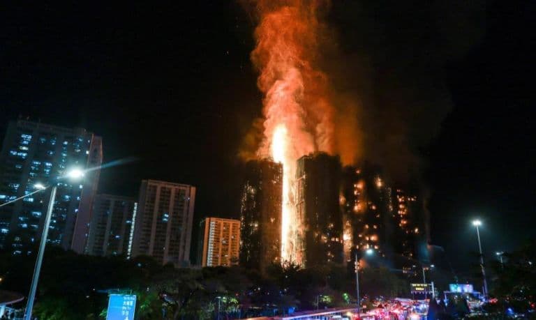 Hong Kong Residential Fire in Tai Po Kills 44, Injures 45; 3 Arrested