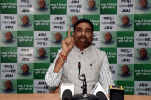 JD(U)’s Rajeev Ranjan Predicts Decisive NDA Victory in Bihar Assembly Elections