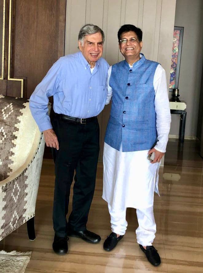 Piyush Goyal Remembers Ratan Tata on 88th Birth Anniversary, Hails His Enduring Legacy