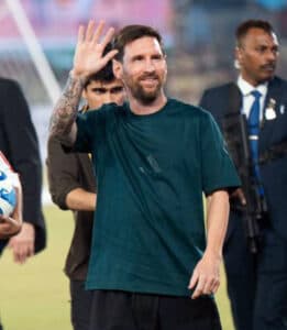 Lionel Messi Arrives in Mumbai for Third GOAT Tour Stop