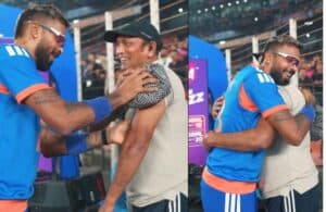Hardik Pandya Checks on Cameraman After Accidentally Hitting Him with Six