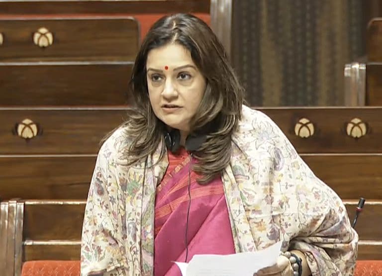 Priyanka Chaturvedi Urges Rajya Sabha Chairman to Withdraw Ban on ‘Jai Hind’, ‘Vande Mataram’ Slogans
