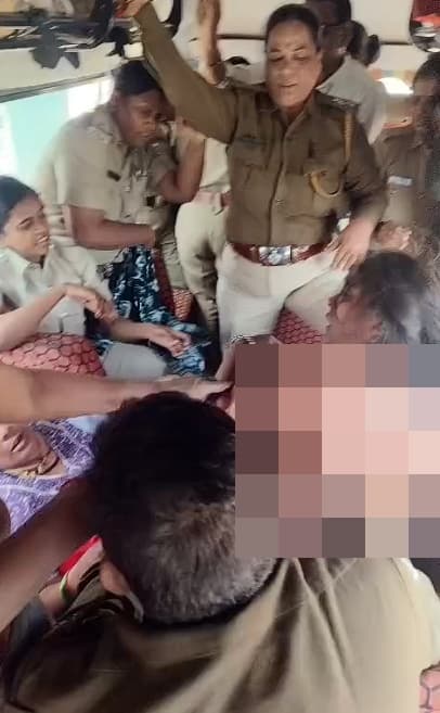 BJP Woman Worker Allegedly Assaulted and Stripped by Police Over Voter Revision Row