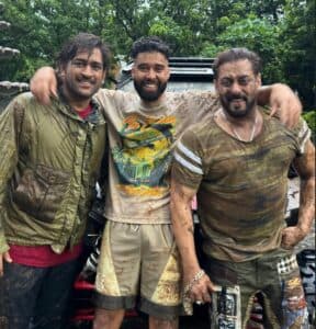 Salman Khan, MS Dhoni Join AP Dhillon for Muddy ATV Adventure at Panvel Farmhouse