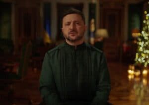 Zelensky Says Ukraine Wants War to End but Rejects ‘Weak Peace’ in New Year Address