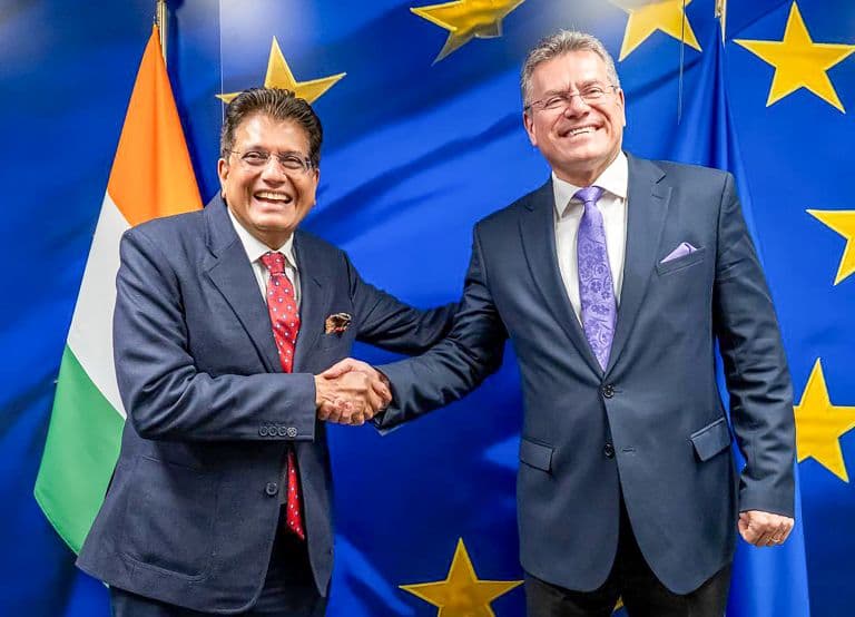 India, EU Set to Announce Landmark Free Trade Agreement on January 27