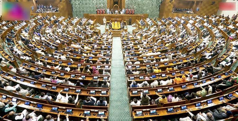 BJP Chief Nitin Nabin Condemns Opposition Disruption During President Murmu’s Address, Demands Apology