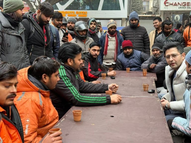 Raghav Chadha Backs Nationwide Strike by Gig Workers, Demands Fair Wages and Social Security