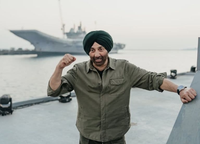 Ahead of ‘Border 2’ Release, Sunny Deol Visits Indian Aircraft Carrier INS Vikrant