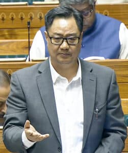 Rahul Gandhi, Kiren Rijiju Clash Over “Nation Sold Out” Charge During LS Budget Debate