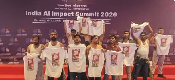Delhi Court Remands Four Youth Congress Members to Police Custody Over AI Summit Shirtless Protest