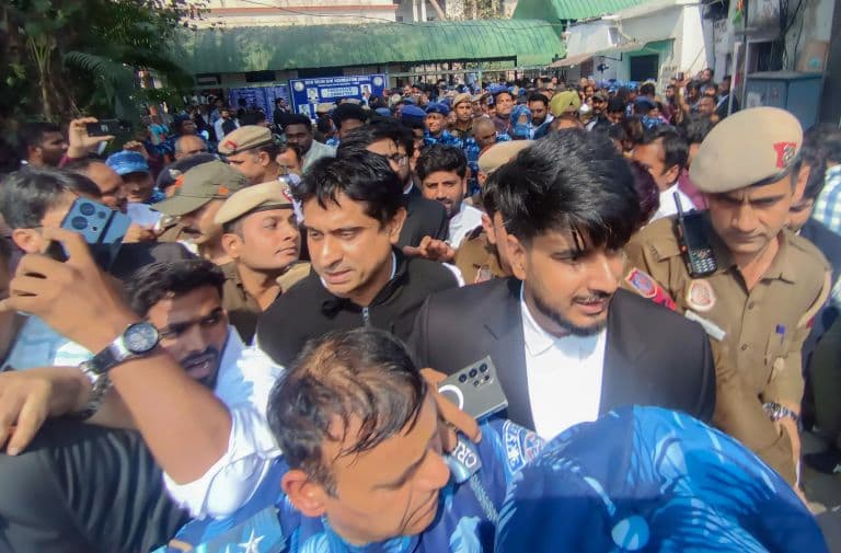 Delhi Police Take Uday Bhanu Chib and 7 Others into Custody Over AI Summit Shirtless Protest